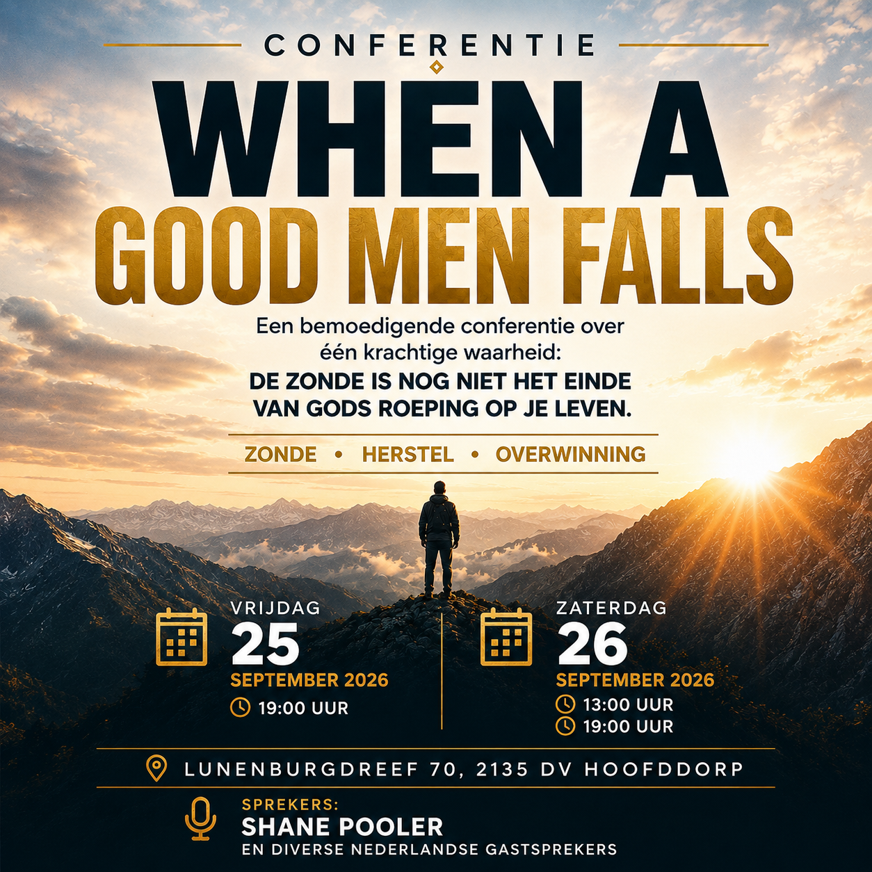 25- 26 sept | When a Good Man Falls