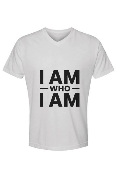 Unisex Poly Rich V Neck T Shirt
