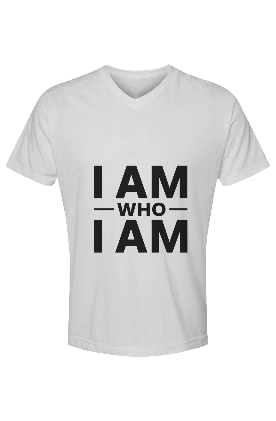 Unisex Poly Rich V Neck T Shirt