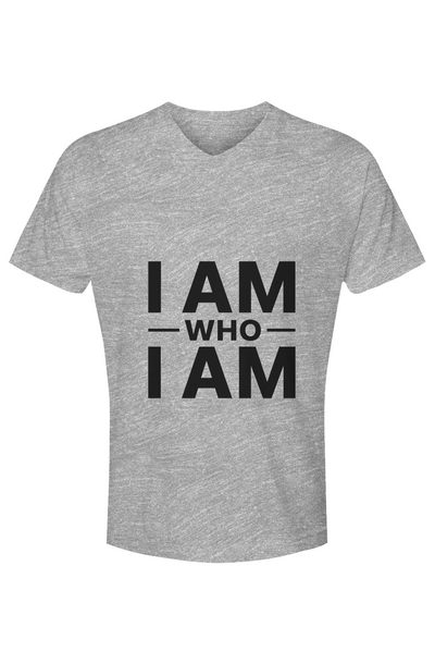 Unisex Poly Rich V Neck T Shirt